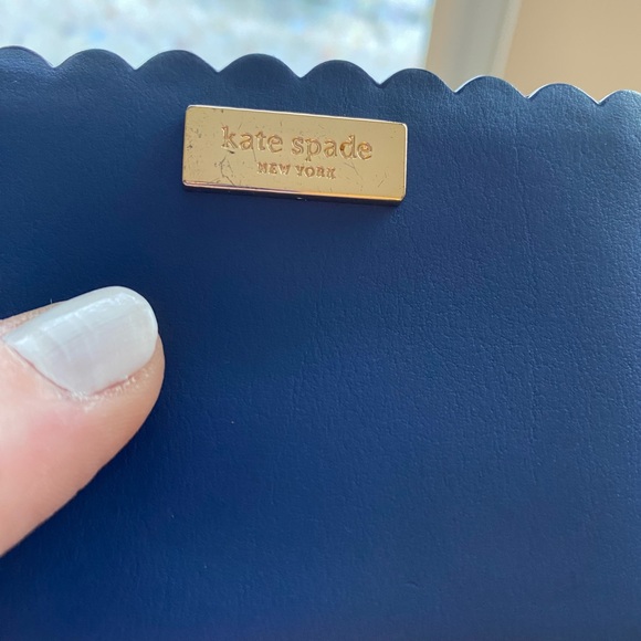 Kate Spade Blue Card Holder - Picture 8 of 11
